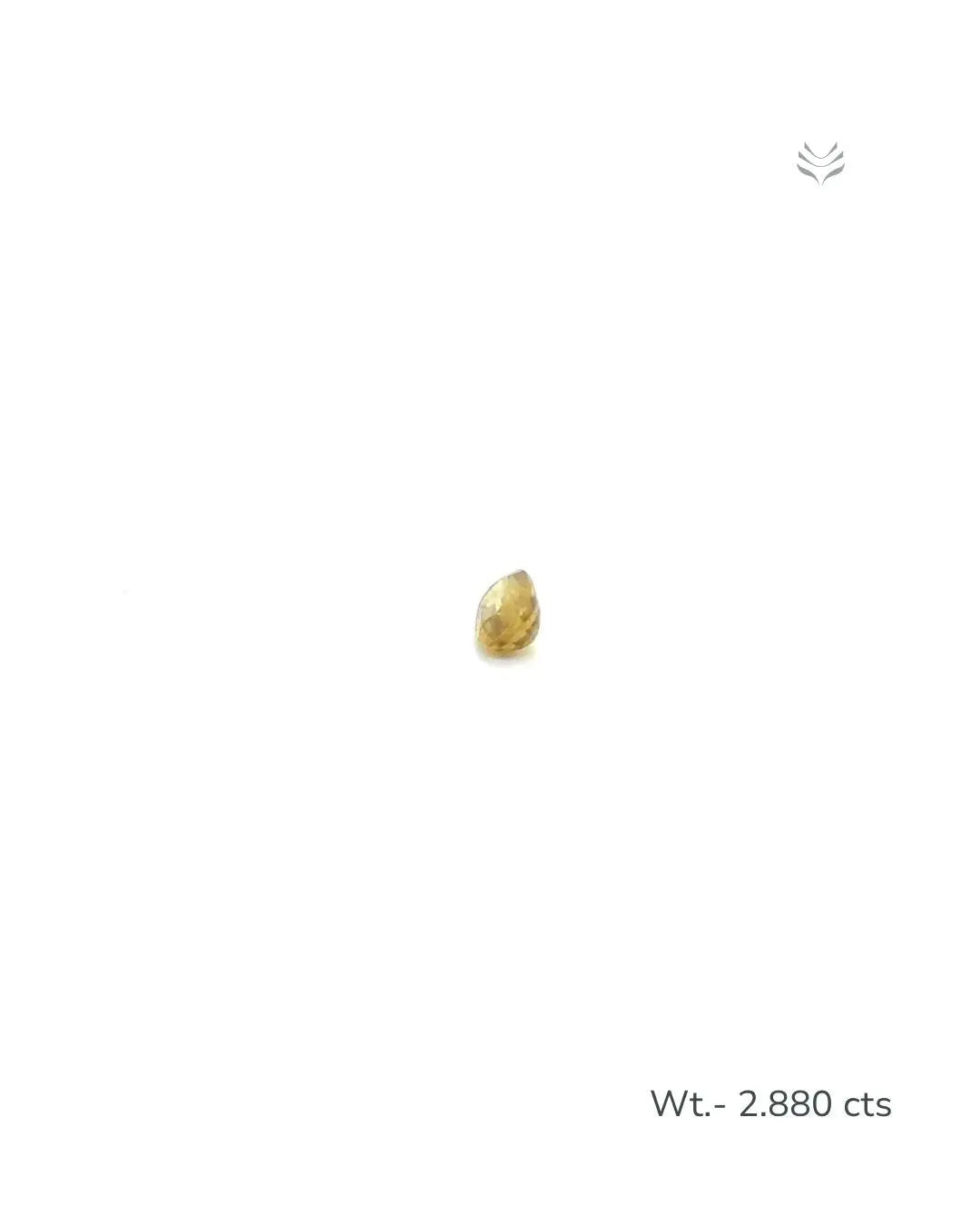 Lightcoded Natural Green Sphene - 2.880 Ct