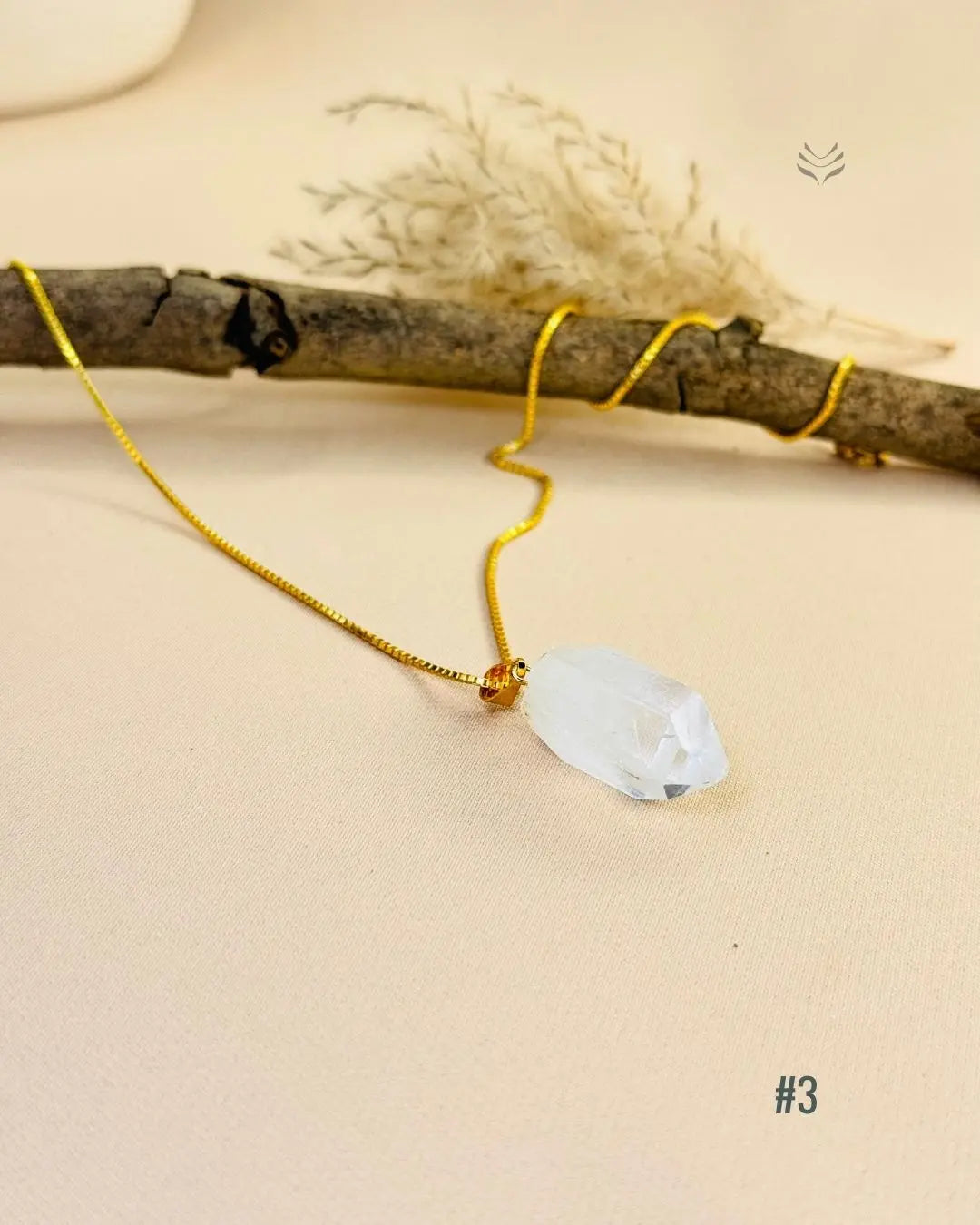 Lightcoded Point of Success – Clear Quartz Pendant