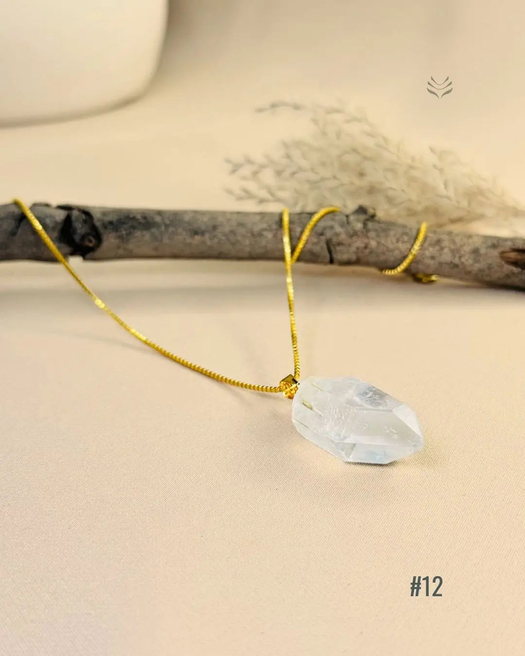 Lightcoded Point of Success – Clear Quartz Pendant