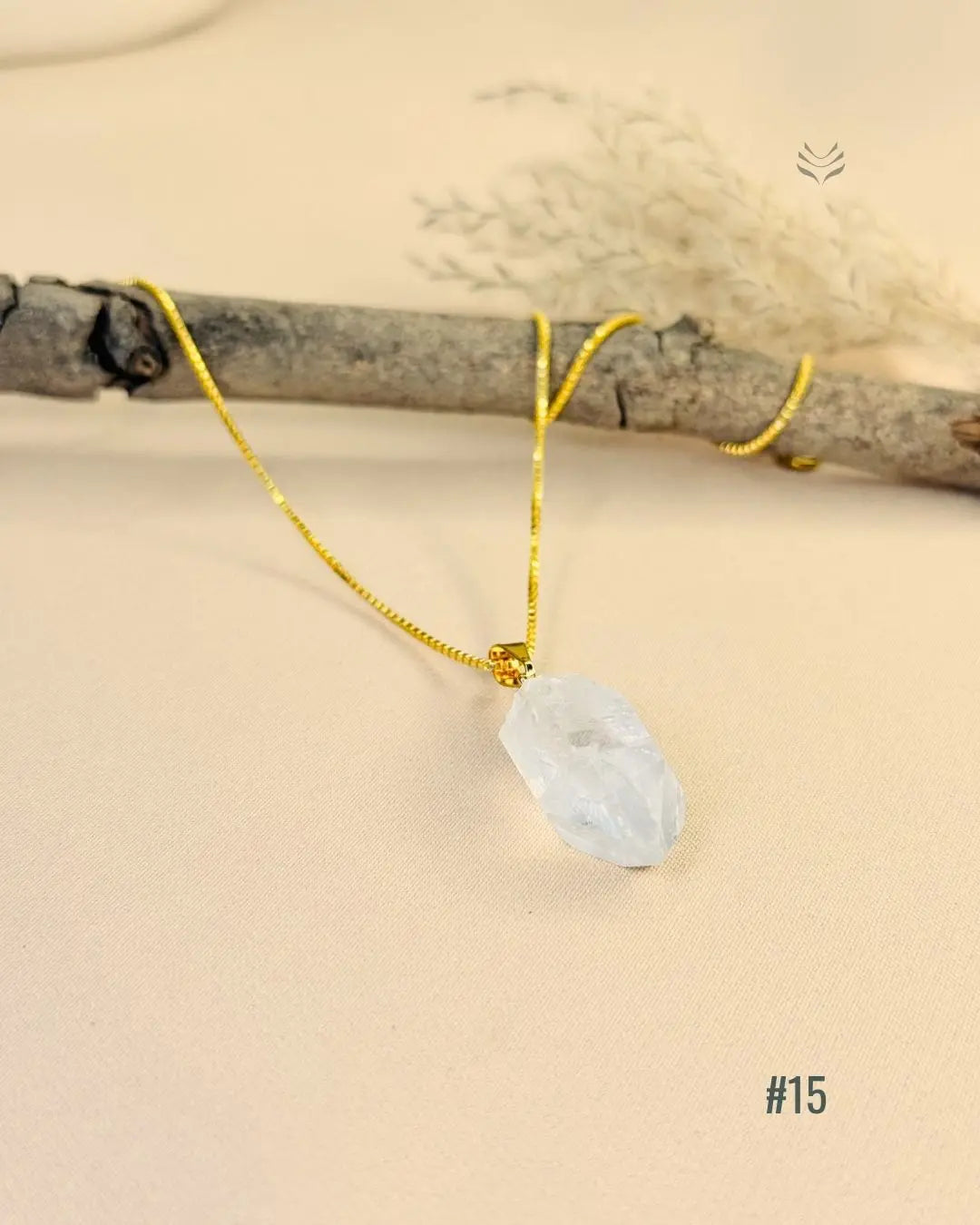 Lightcoded Point of Success – Clear Quartz Pendant