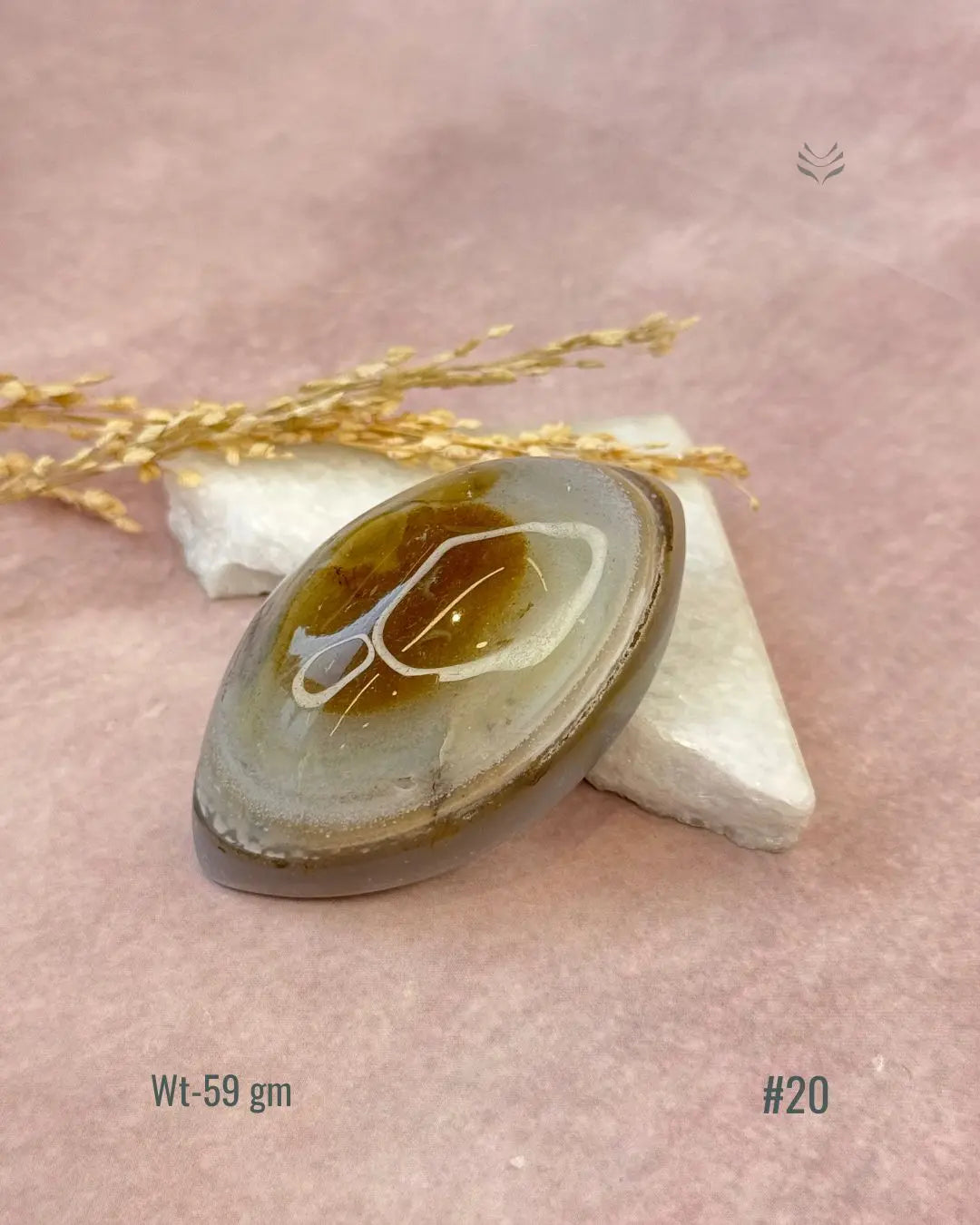 Lightcoded Sulemani Agate Evil Eye