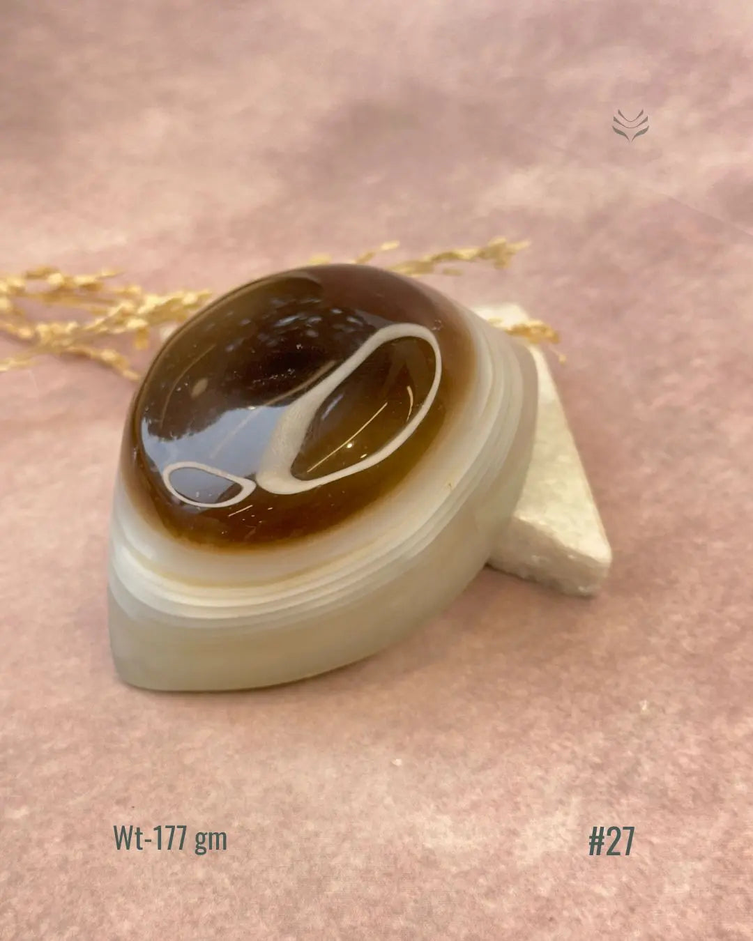 Lightcoded Sulemani Agate Evil Eye