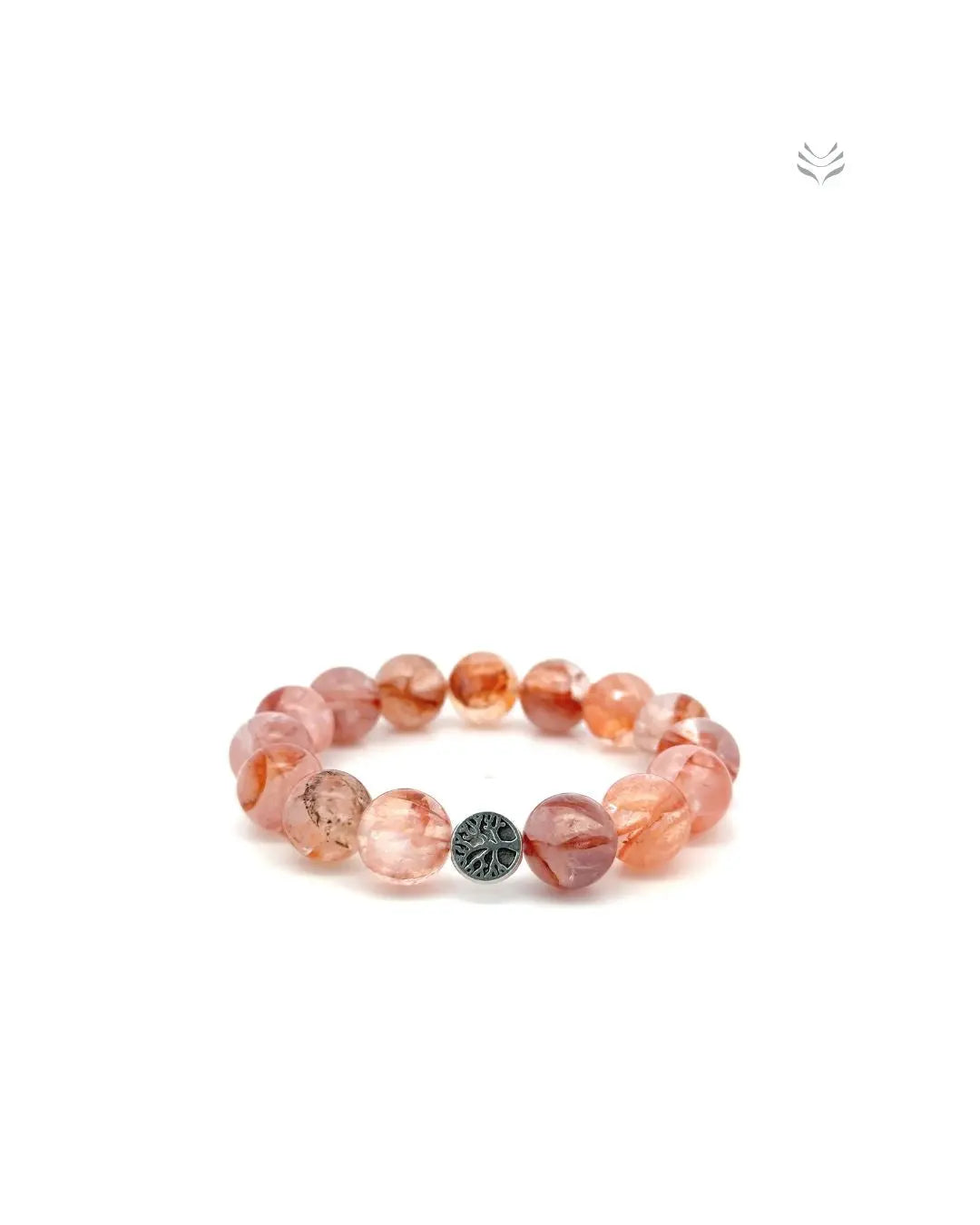 Lightcoded Tangerine Fire Quartz Bracelet