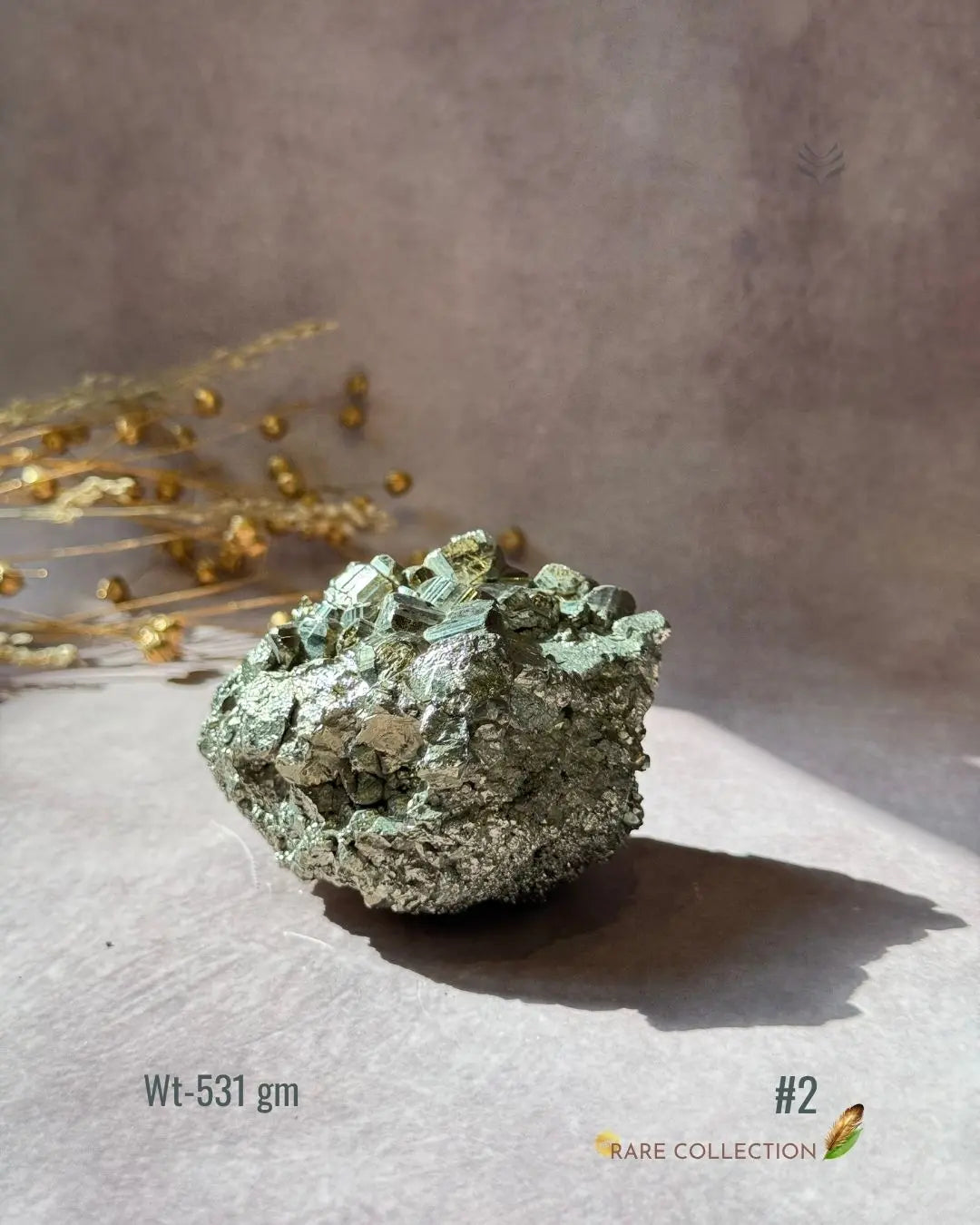 Lightcoded Wealth attractor Iron Pyrite Cluster