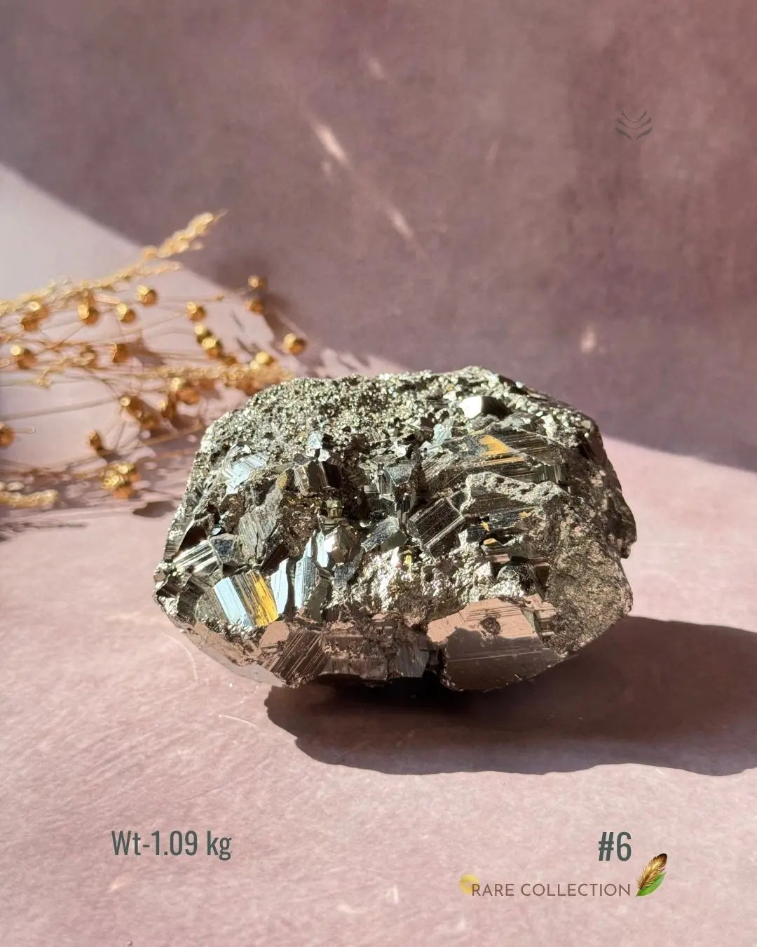 Lightcoded Wealth attractor Iron Pyrite Cluster