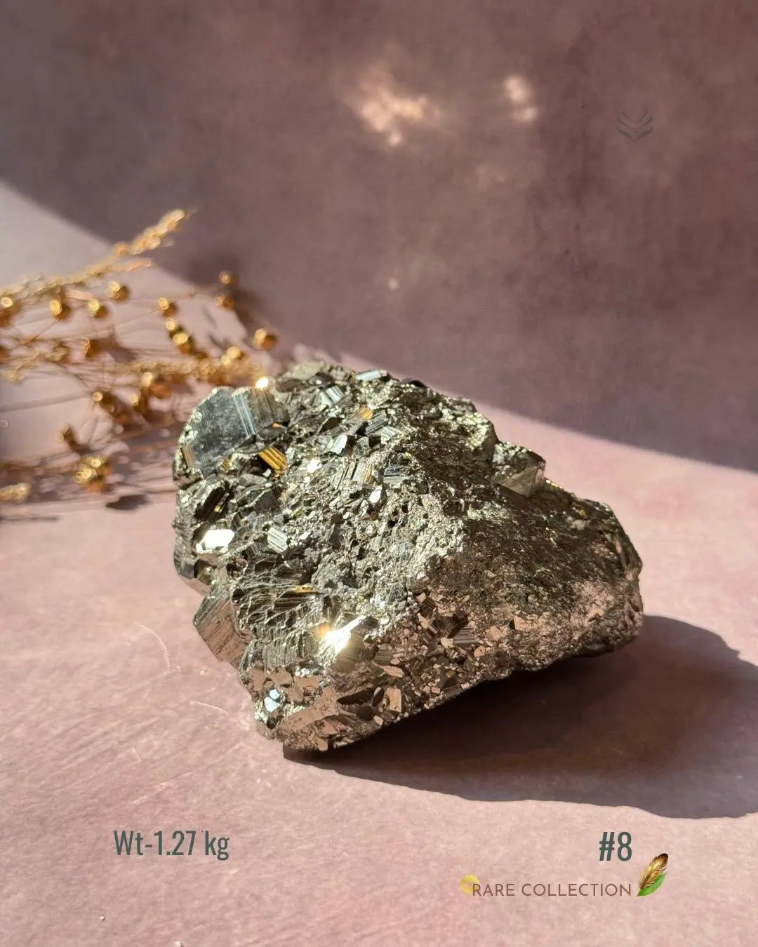 Lightcoded Wealth attractor Iron Pyrite Cluster