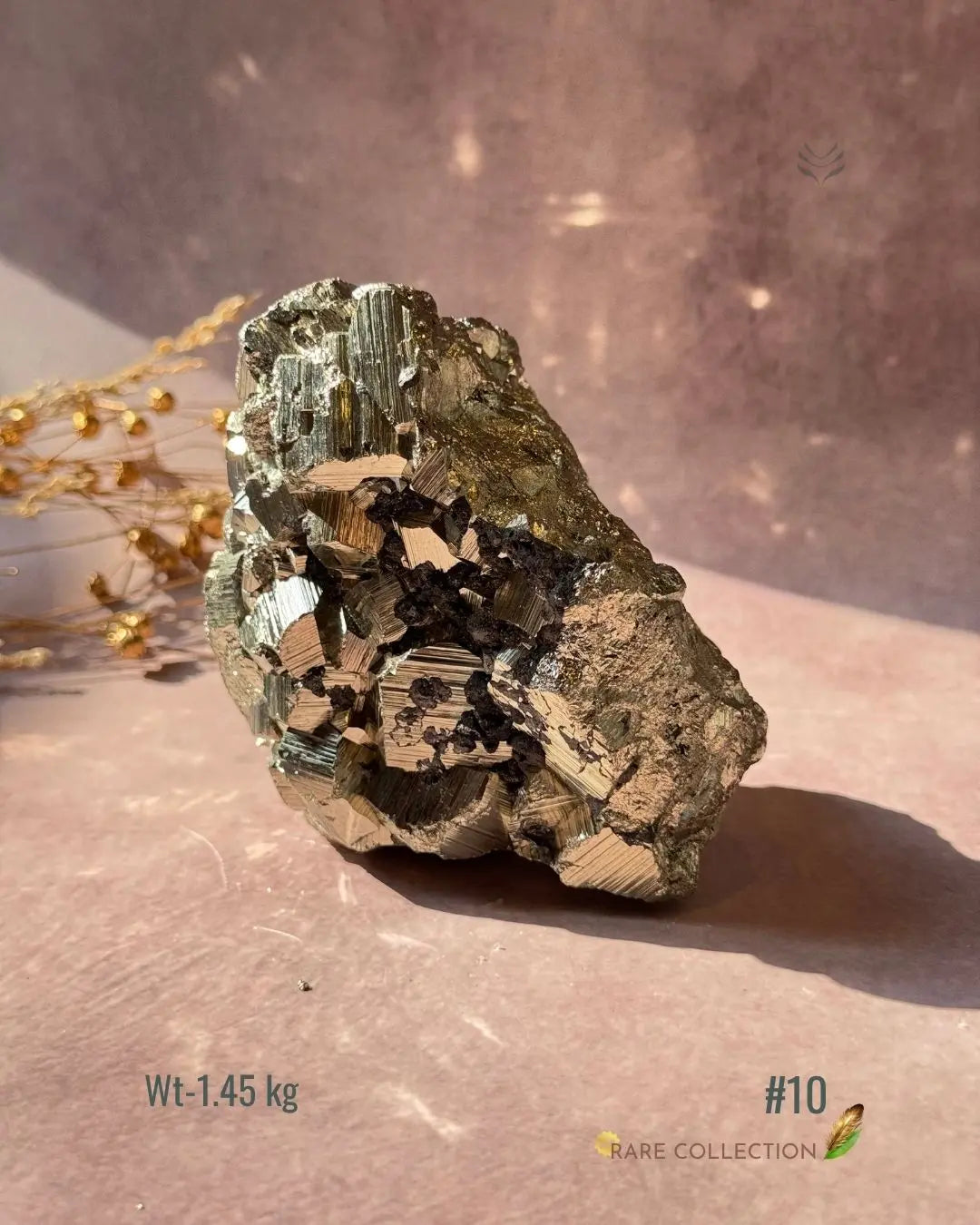 Lightcoded Wealth attractor Iron Pyrite Cluster