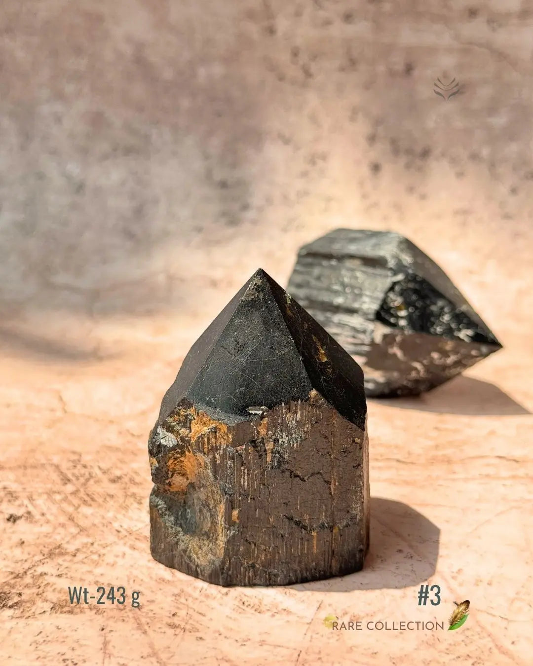 Lightcoded wealth protector copper obsidian - Raw