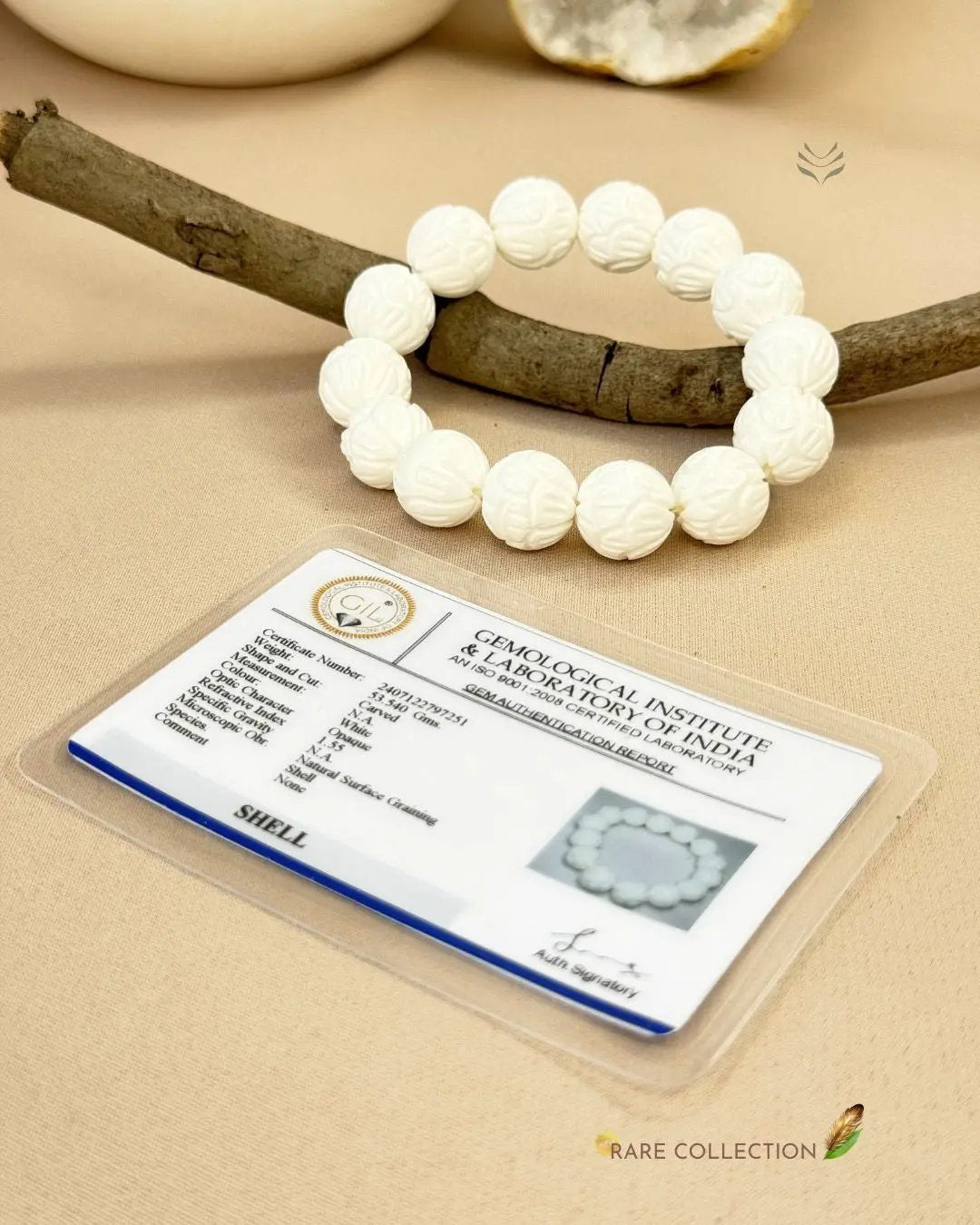 Lotus Shell Bracelet