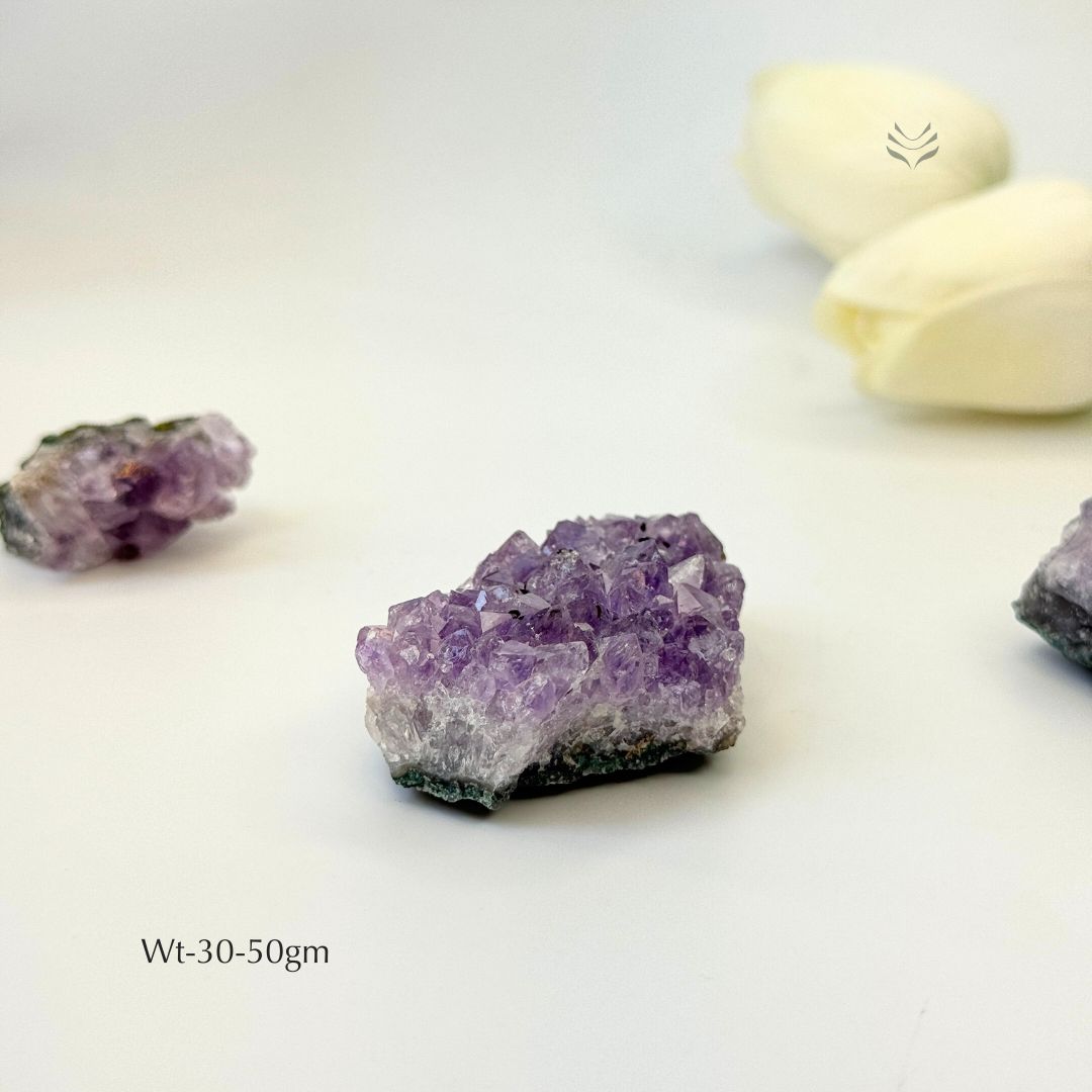 Calm In Your Palm Amethyst Cluster
