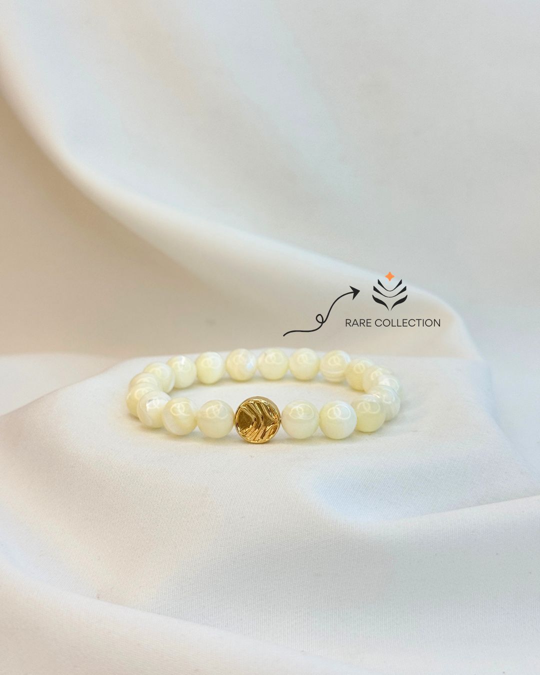 Emotional Shield Mother of Pearls Bracelet