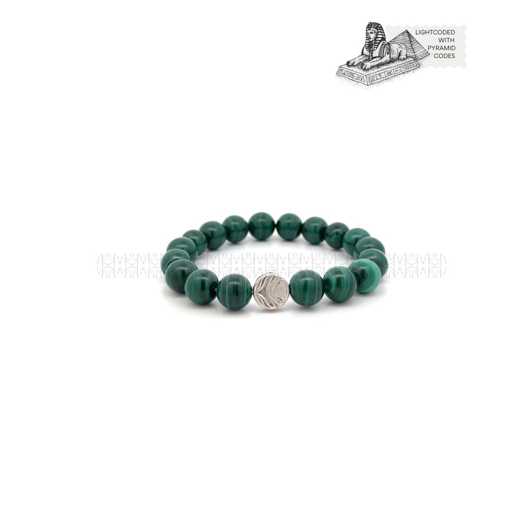 Know It All Malachite Bracelet