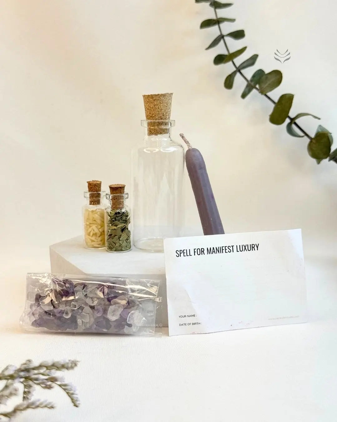 Manifest Luxury Spell Bottle