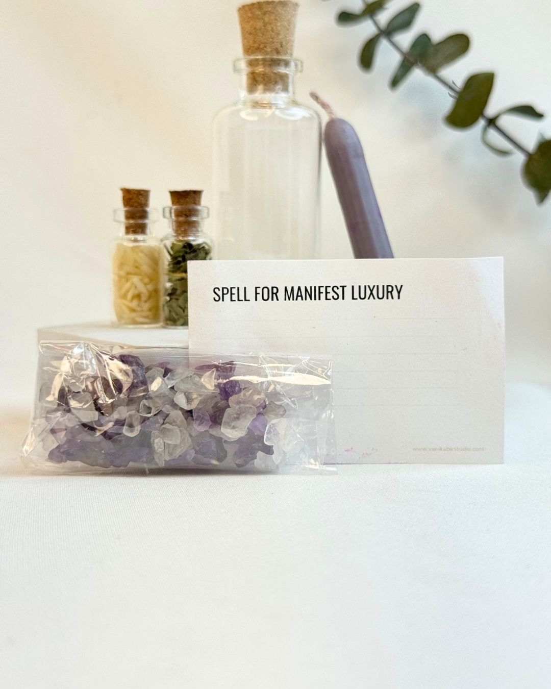 Manifest Luxury Spell Bottle
