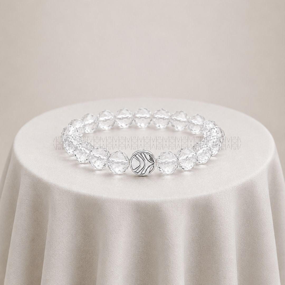 Master Healer Clear Quartz Bracelet Crystal Bracelet