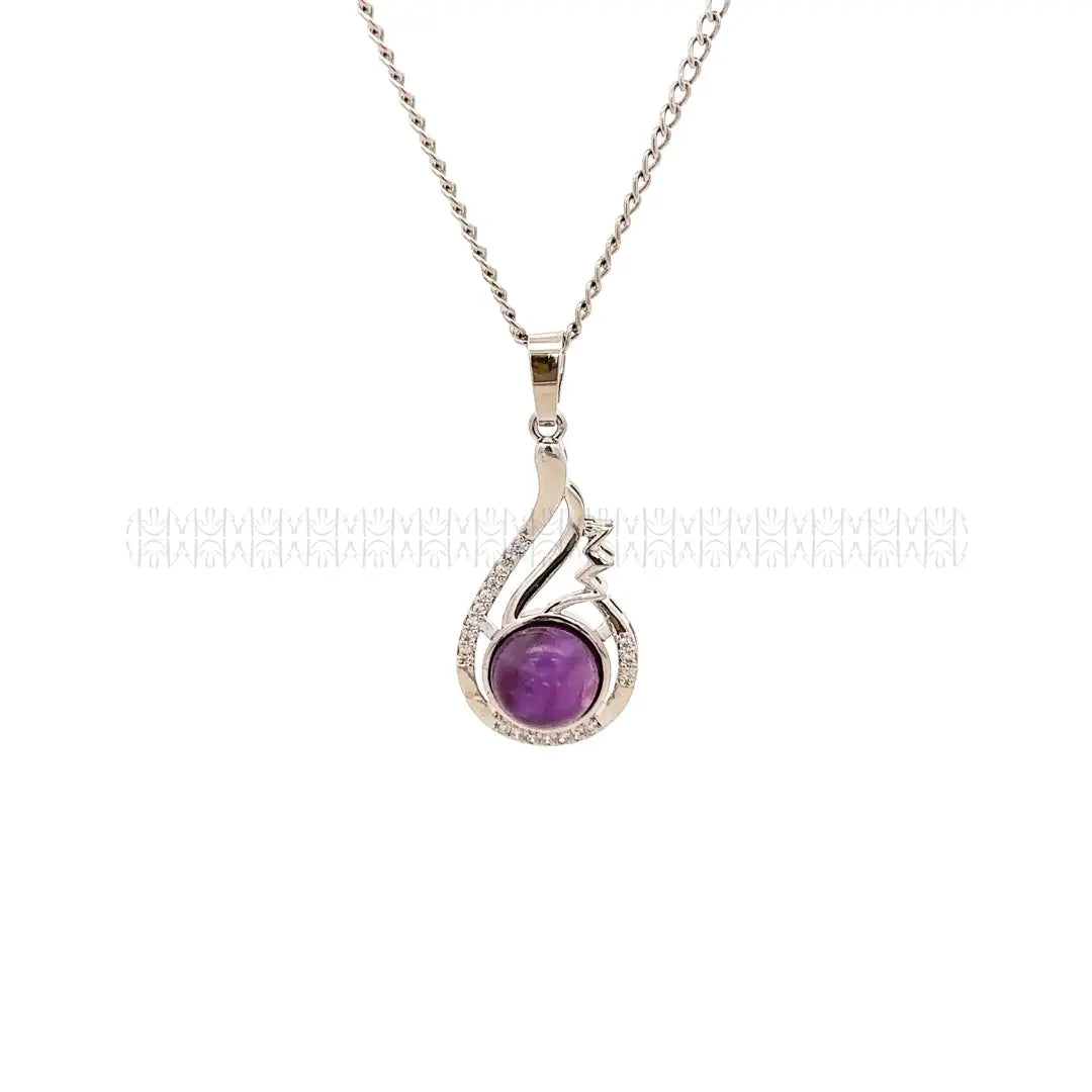 Messenger Tear Drop Pendant