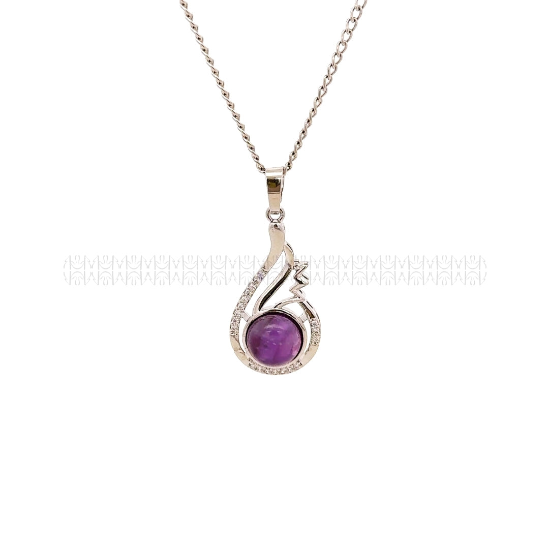 Messenger Tear Drop Pendant