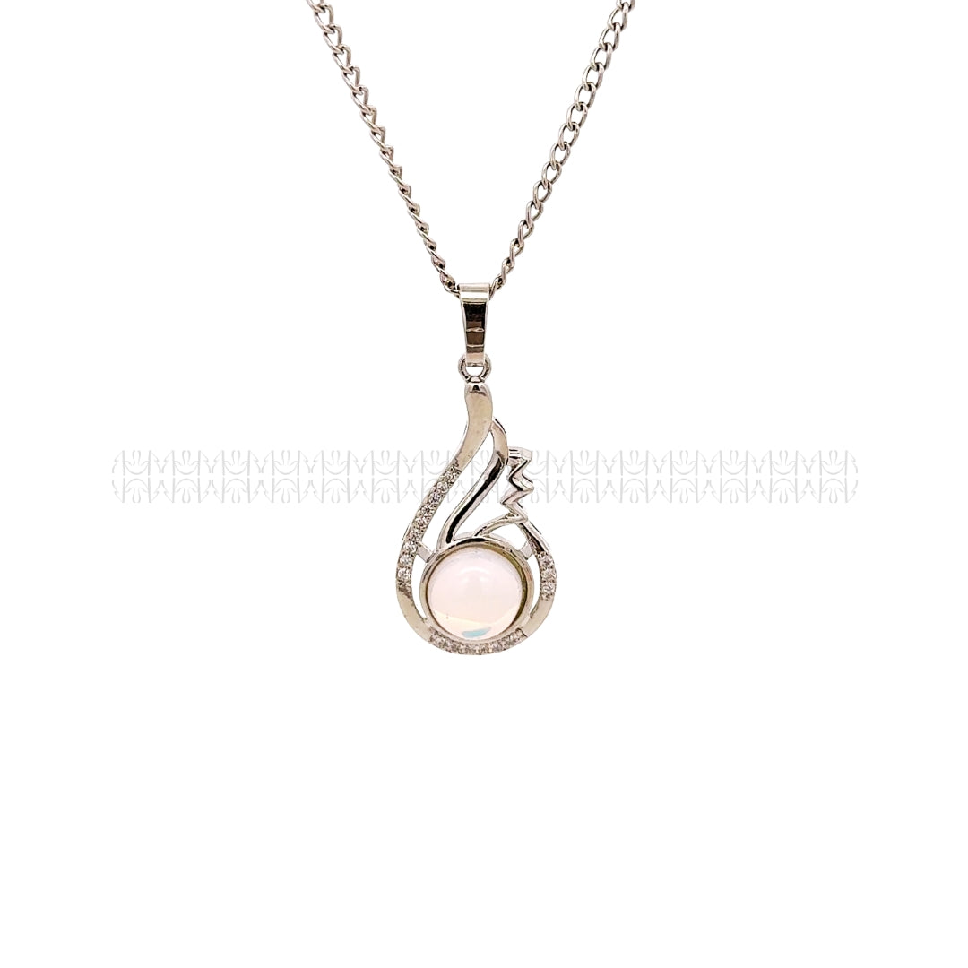 Messenger Tear Drop Pendant