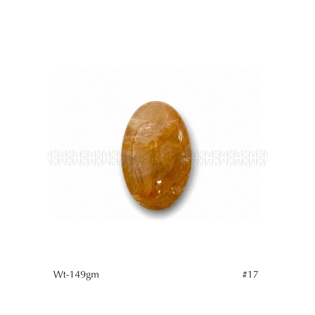 Miracle Creator Golden Healer Palm Stone