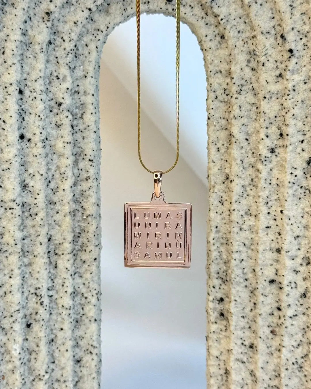 Miracle of Aumatrix™ Champagne Gold Pendant