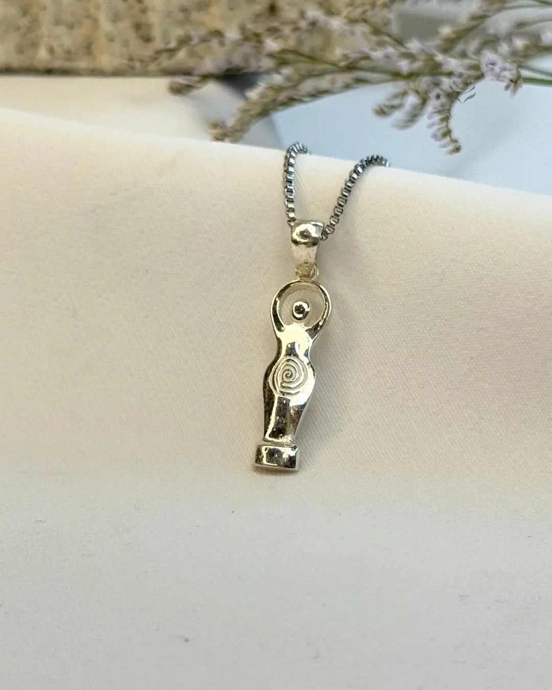 Mother Yaira Silver Pendant