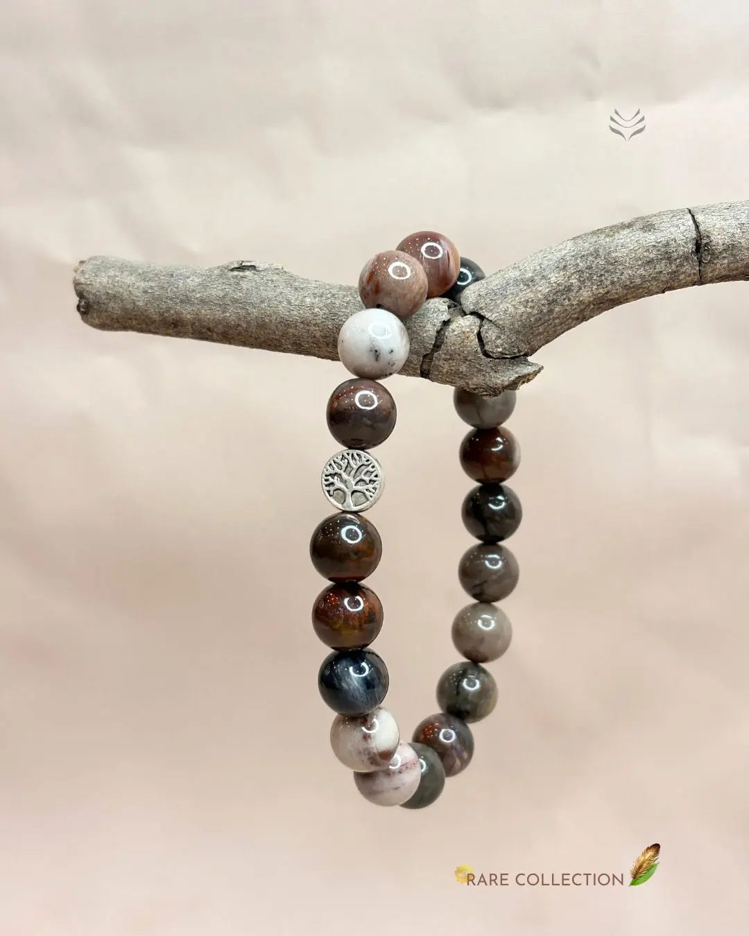 Ancestral Healer Petrified Wood Bracelet