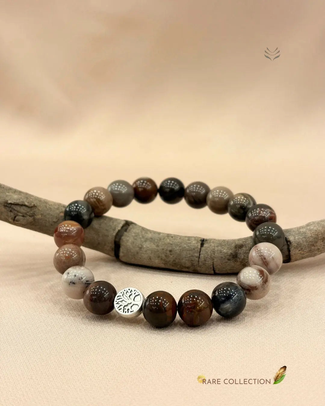 Ancestral Healer Petrified Wood Bracelet