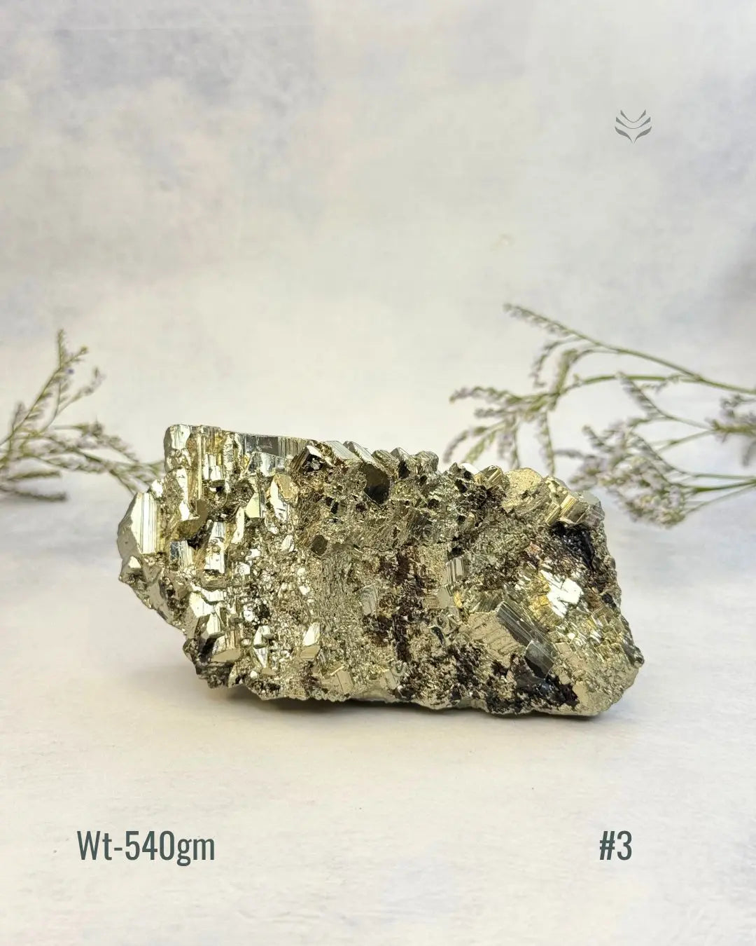 New Wealth attractor Iron Pyrite Cluster Crystal