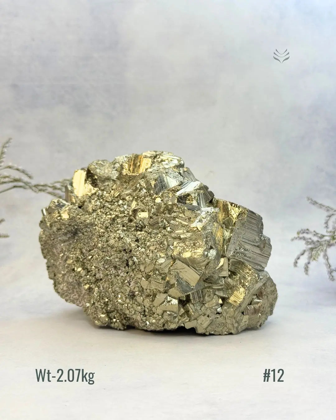 New Wealth attractor Iron Pyrite Cluster Crystal