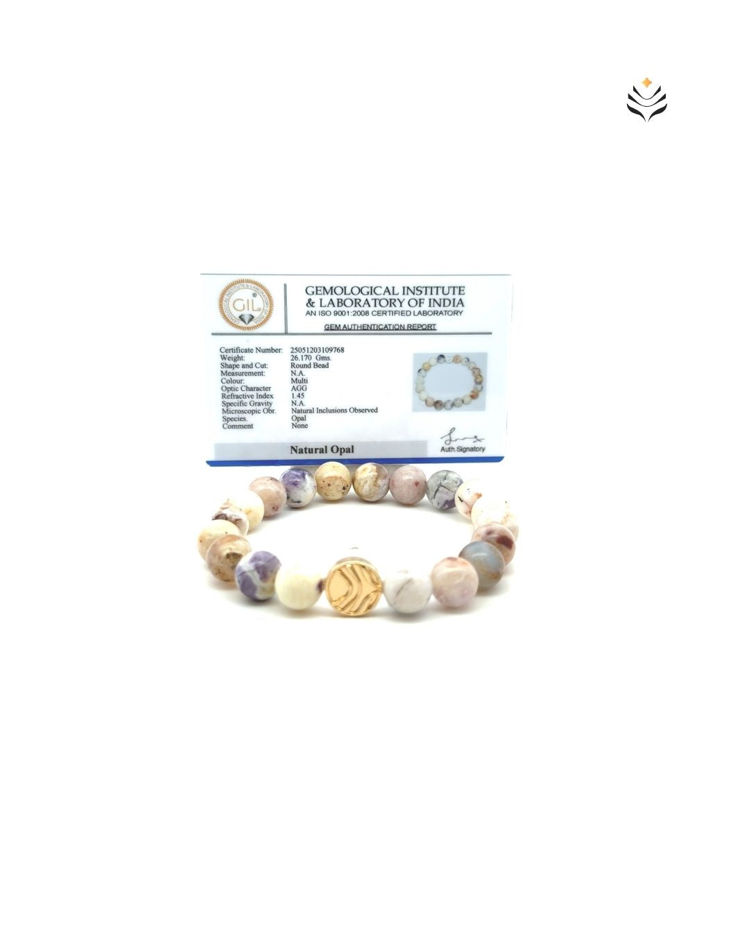 Purple Opal Bracelet