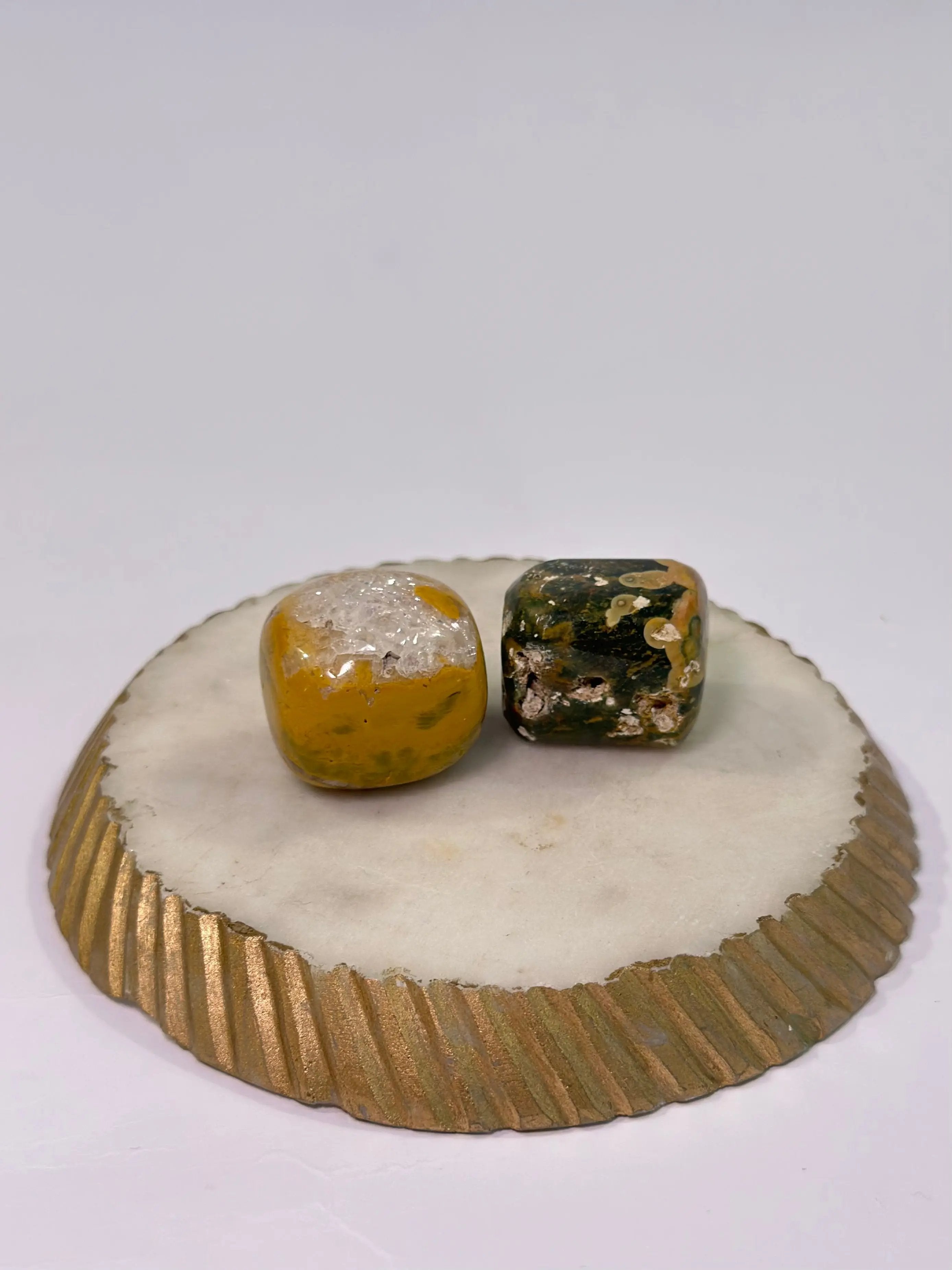 Ocean Jasper Healing Crystal - Nurturing Energy for Emotional Stability