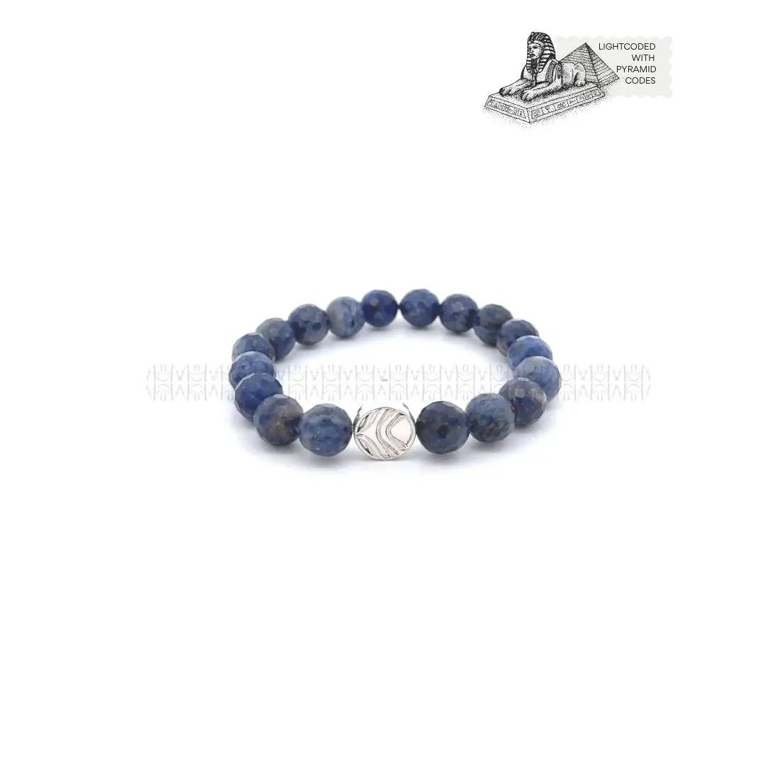 On The Stage Sodalite Faceted Bracelet