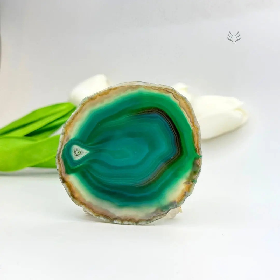 Open your luck Green Agate Portal Slice - LAST PIECE