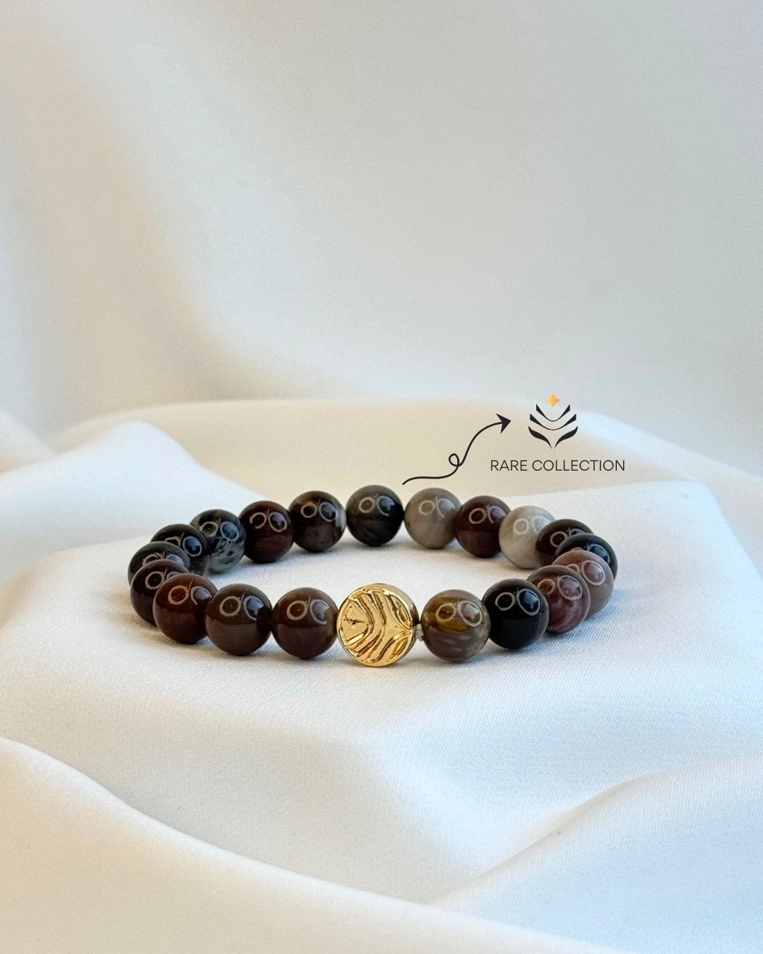 Ancestral Healer Petrified Wood Bracelet