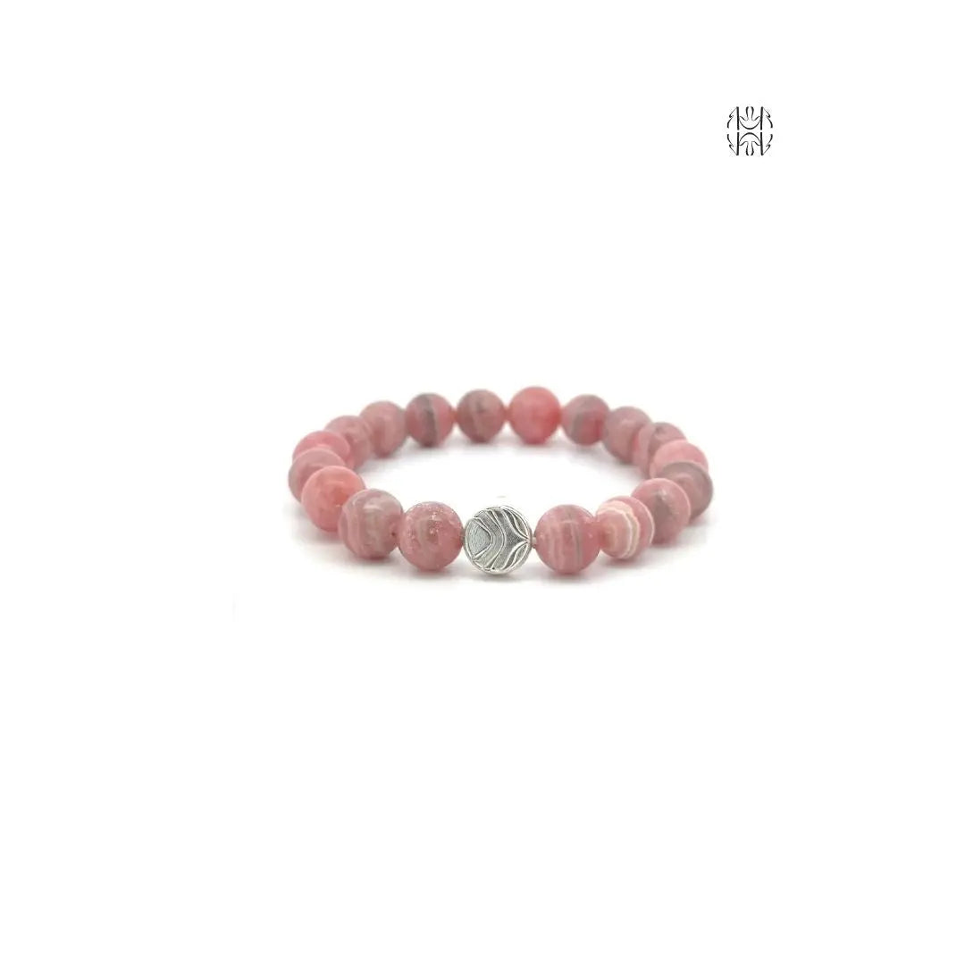 Past Life Pattern Healer Rhodochrosite Bracelet