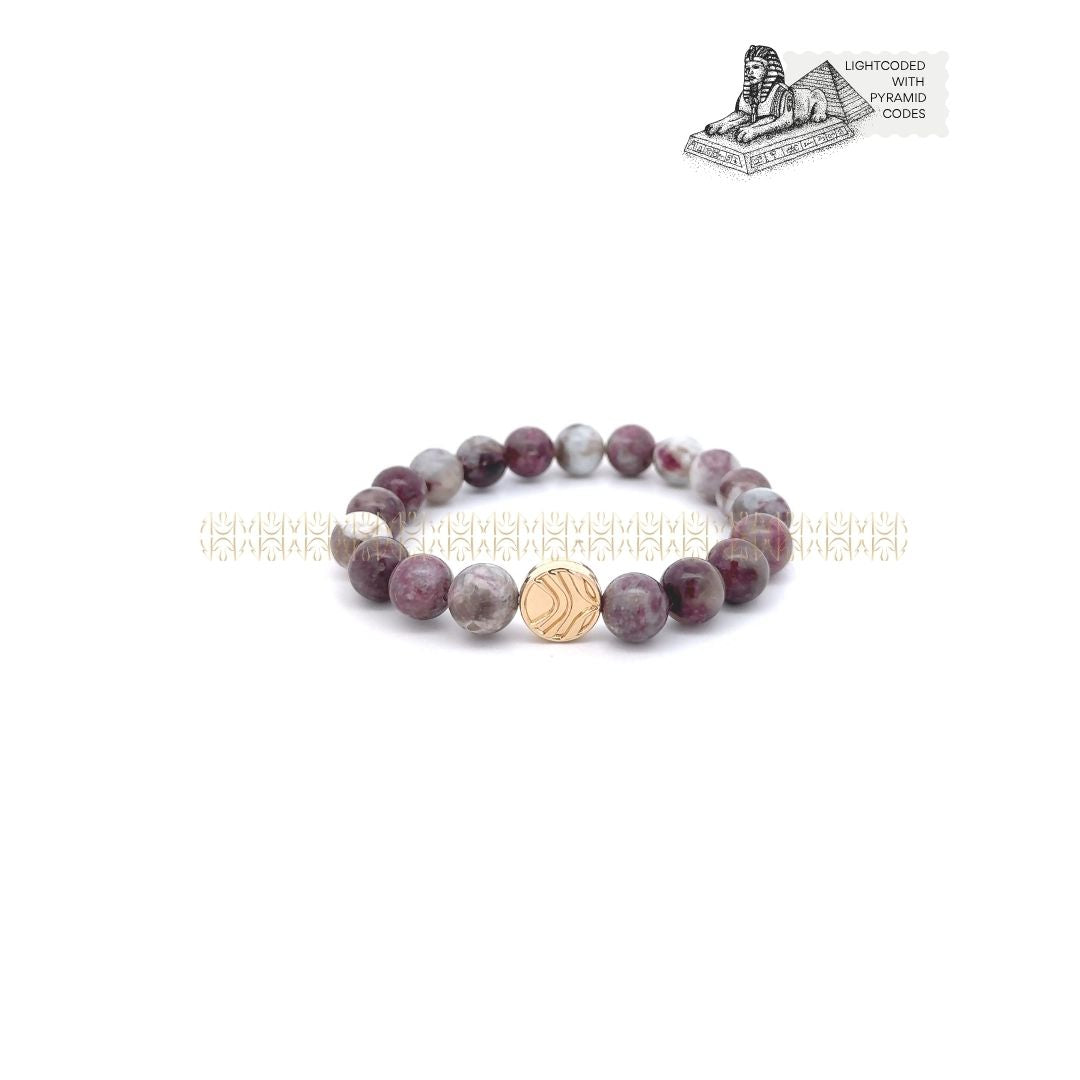 Protect Your Love Pink Tourmaline Bracelet