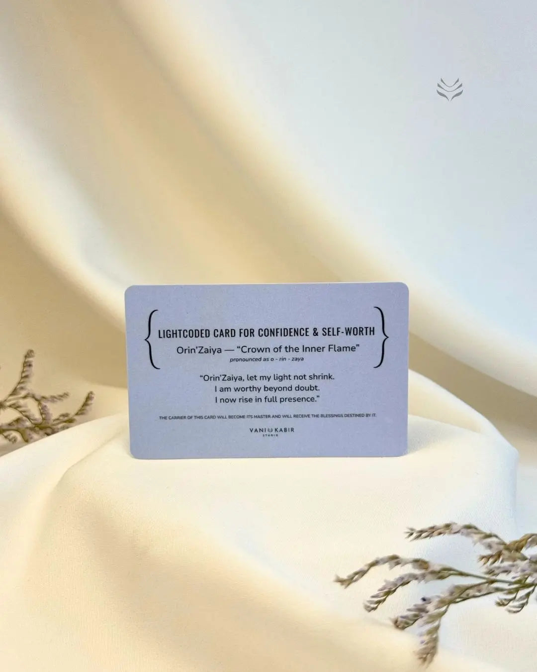 Prayer Card For Confidence and Self-Worth