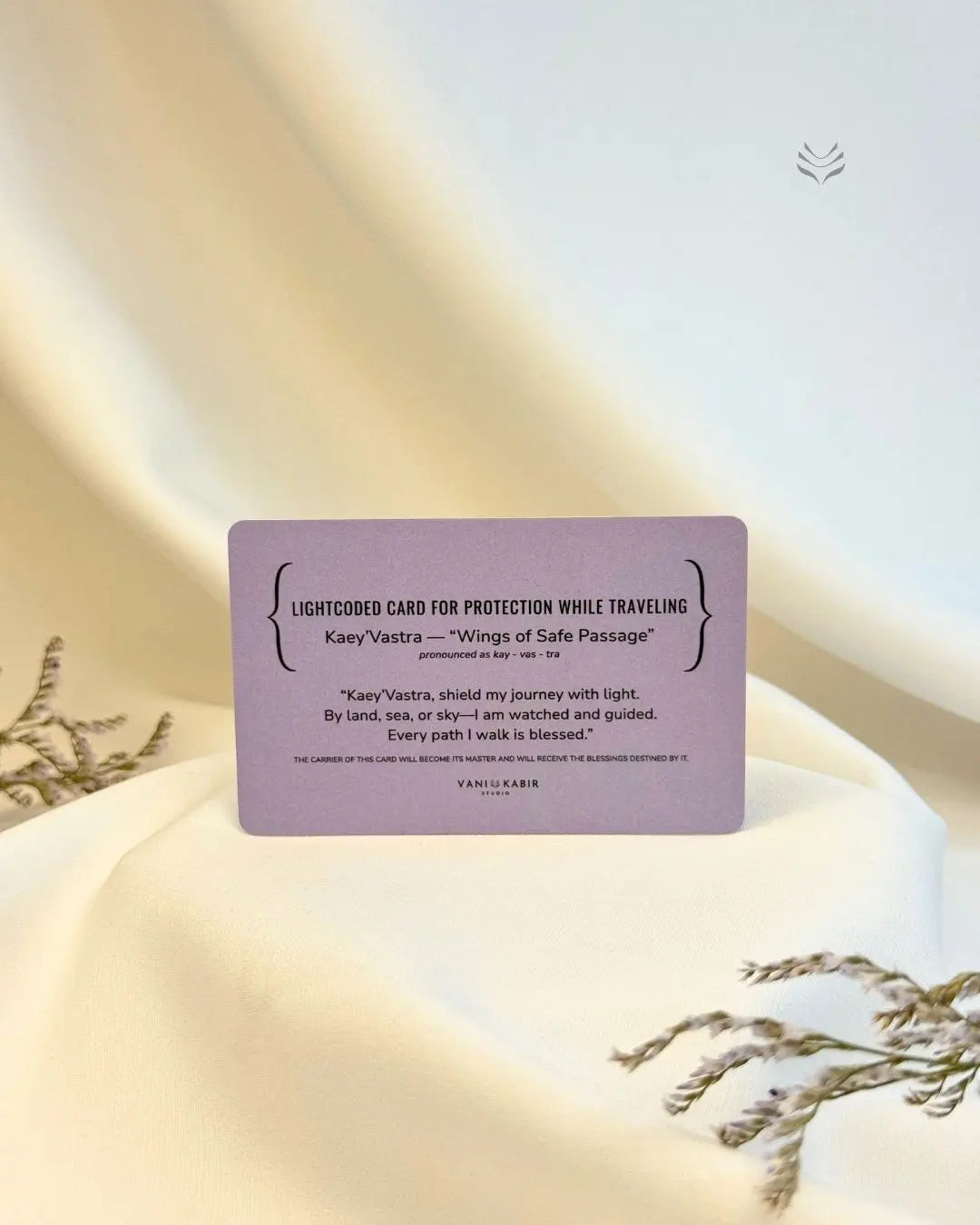 Prayer Card For Protection While Travelling