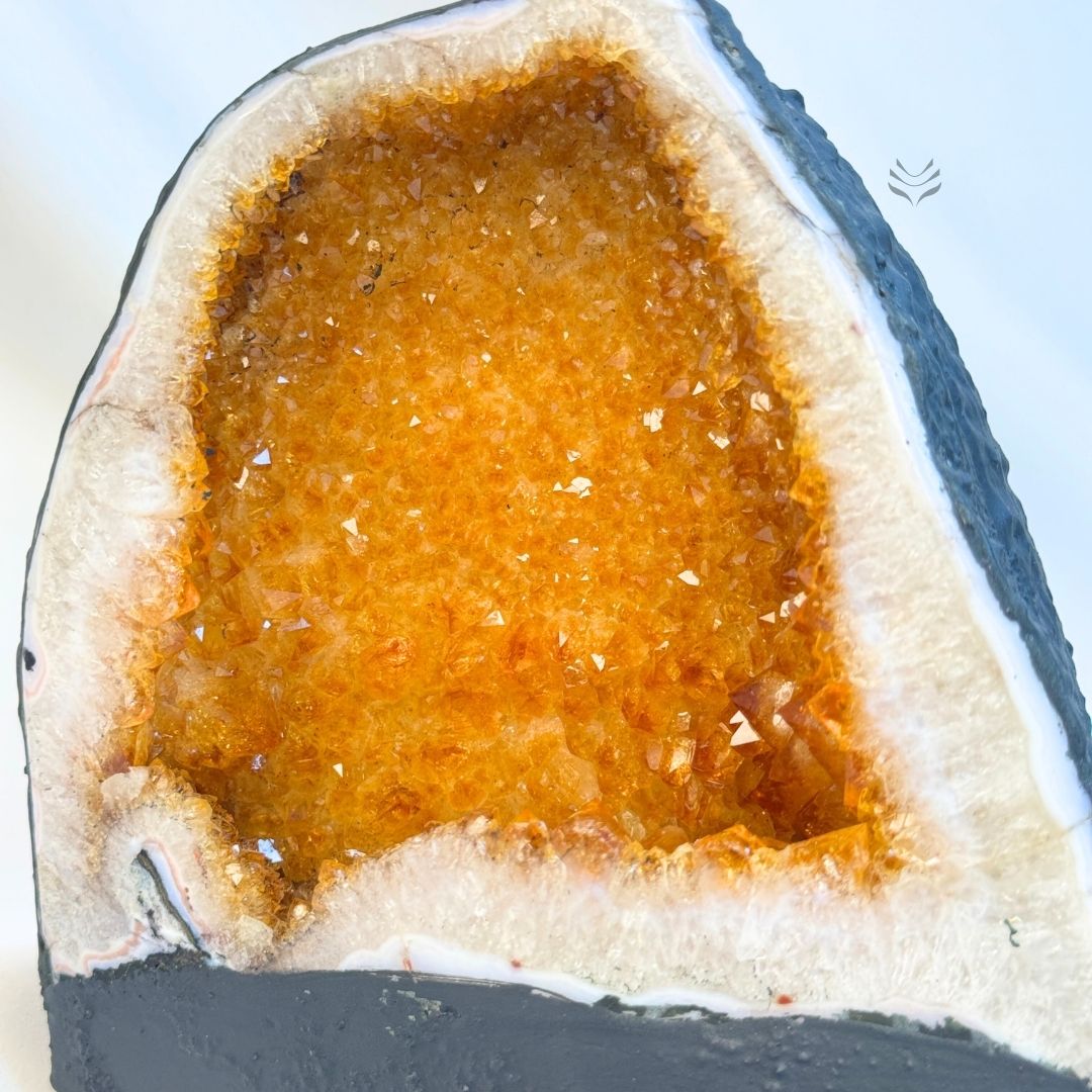 Citrine Geode - Prosperity Flow