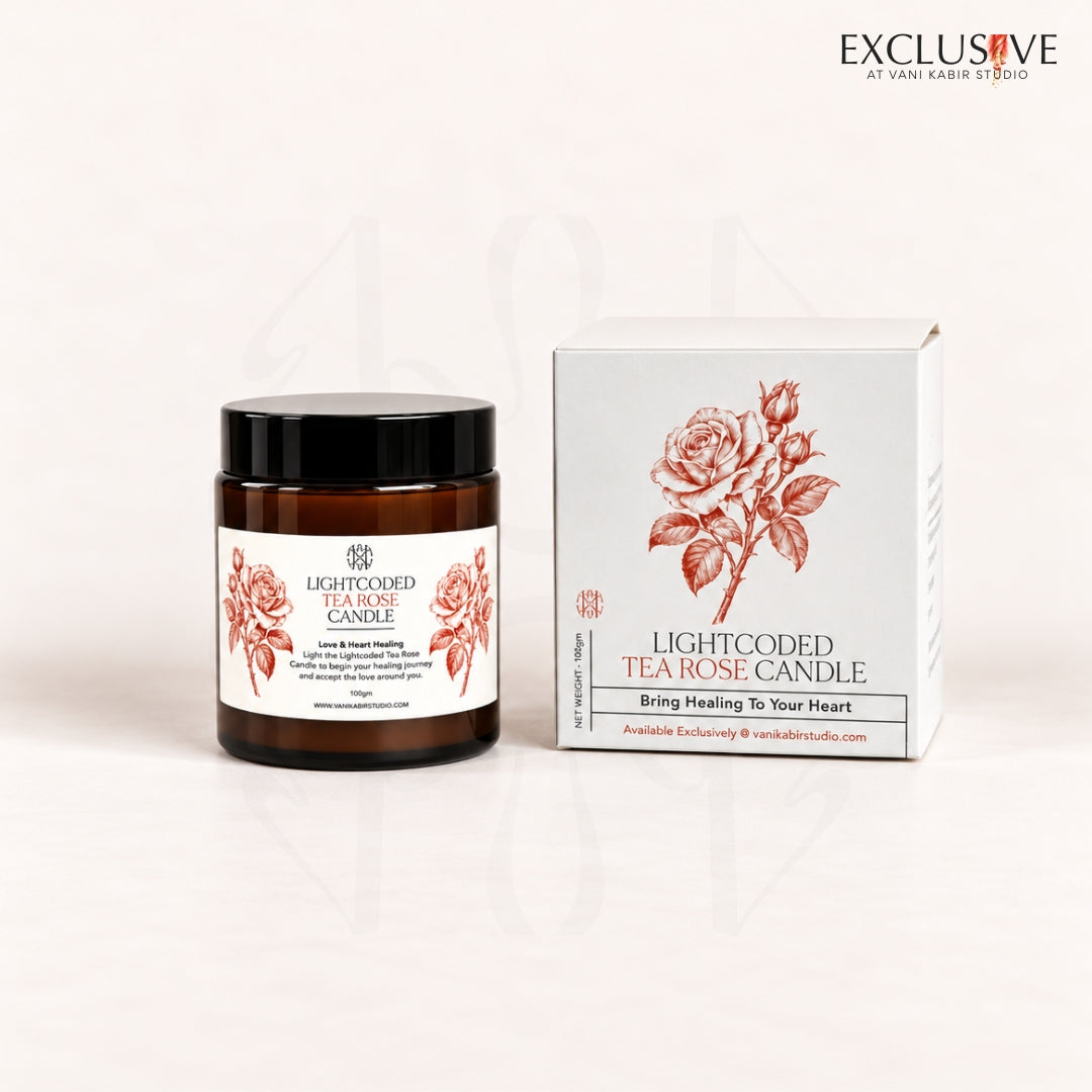 Pure Tea Rose Candle - Handmade in the UAE