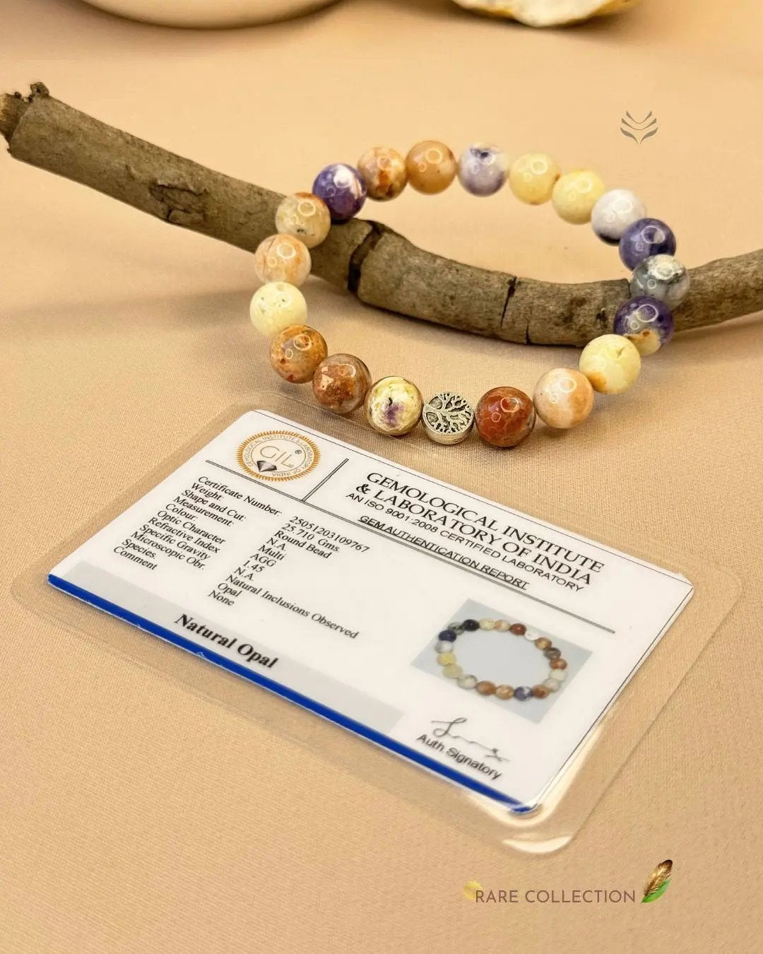 Purple Opal Bracelet