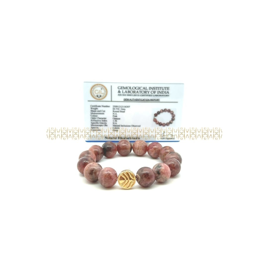 Romanian Rhodochrosite Bracelet