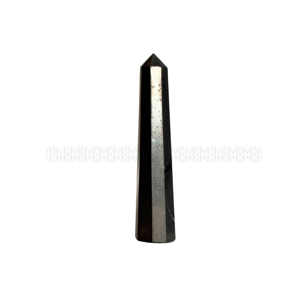 Radiation Control Shungite Crystal Tower - Small Crystal Tower