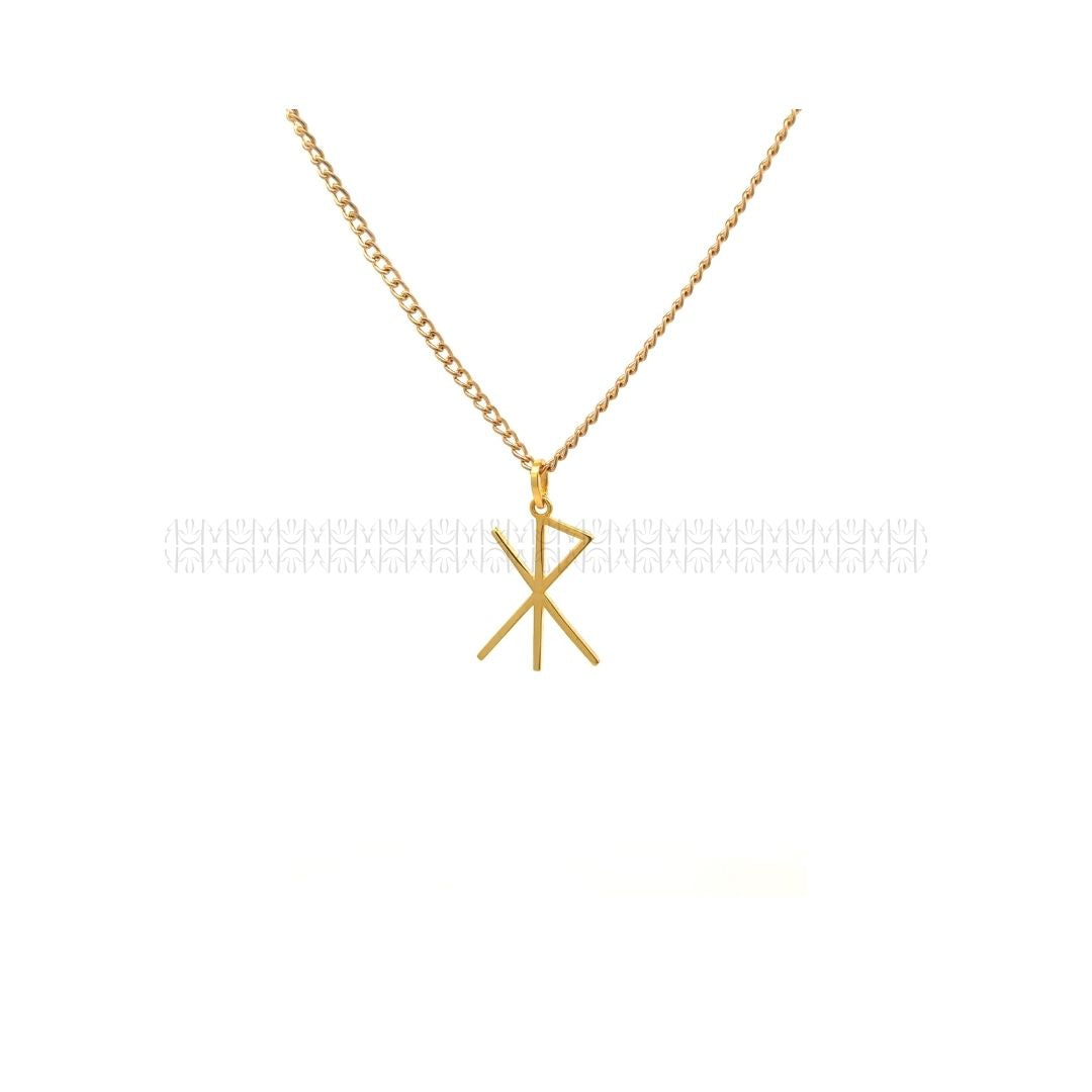 RAIJUNO GOLD PLATED BRASS PENDANT