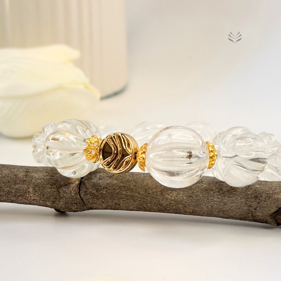 Real Magick Clear Quartz Bracelet 18mm