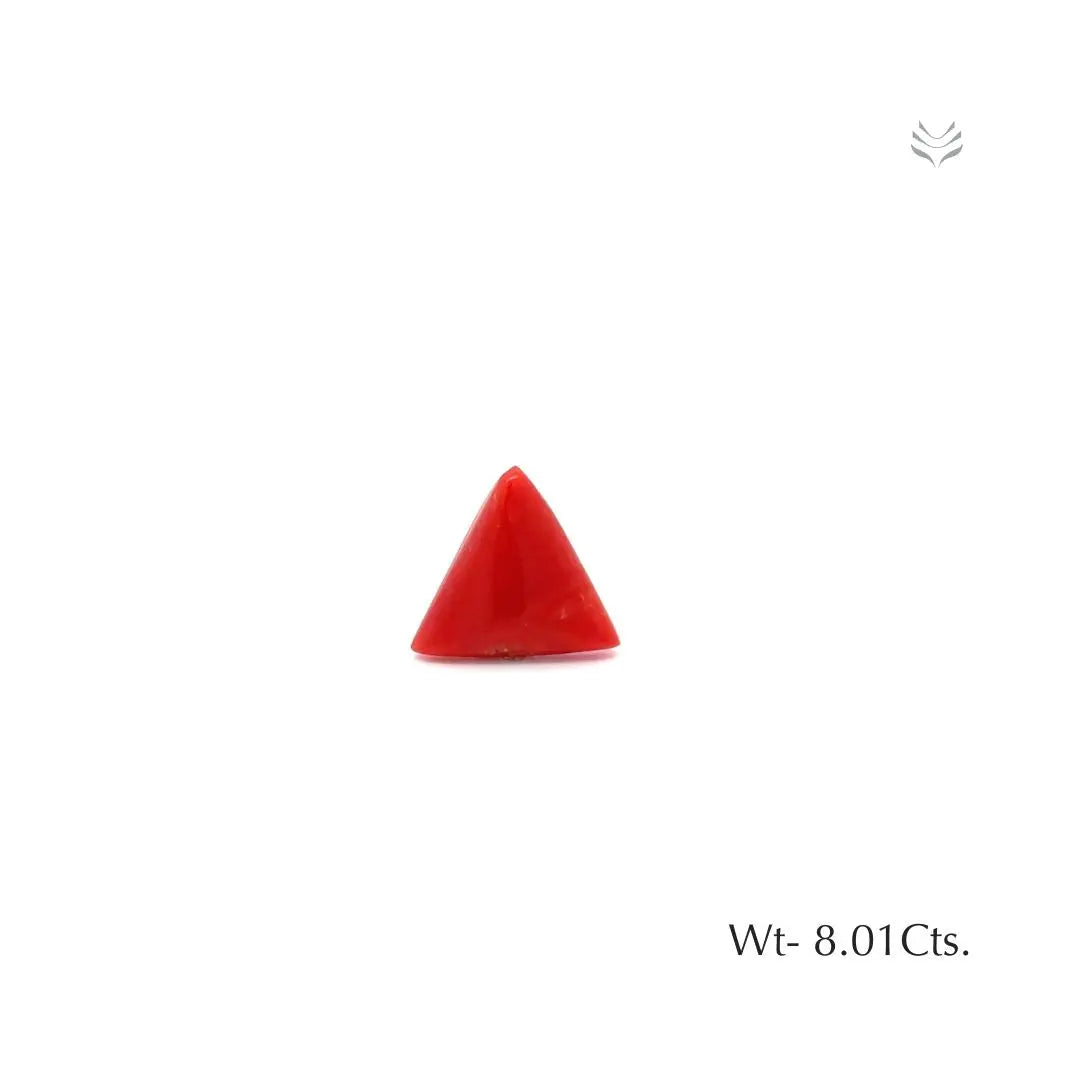 Red Coral - 8.01 CT Gemstones