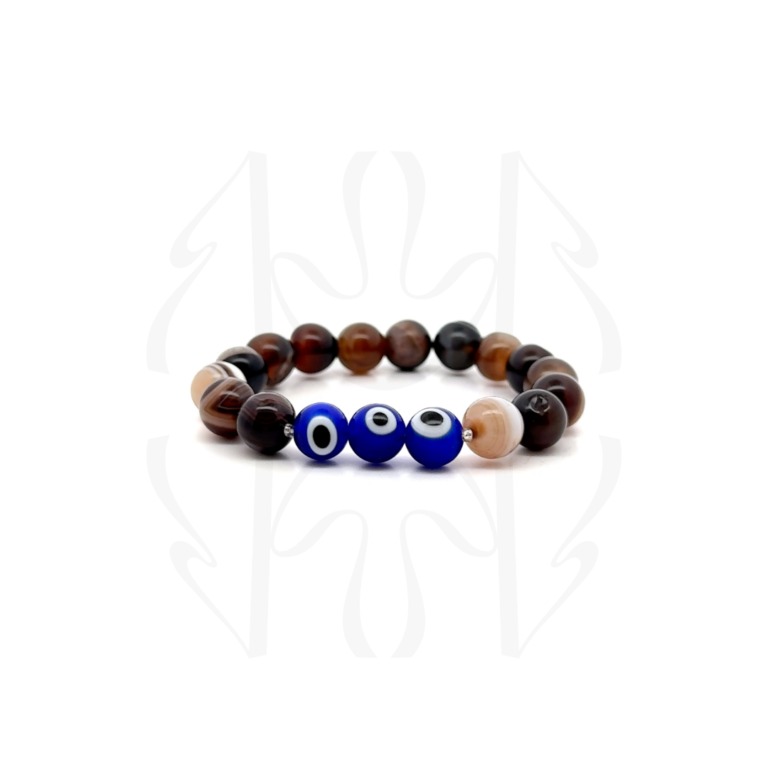 Reverse Evil Eye Mixel Crystal Bracelet Mixel