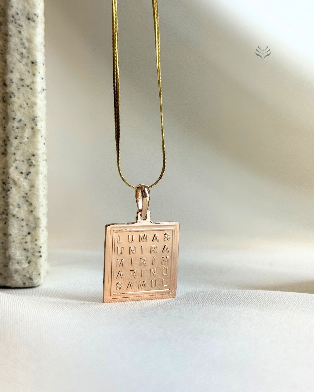 Miracle of Aumatrix™ Champagne Gold Pendant