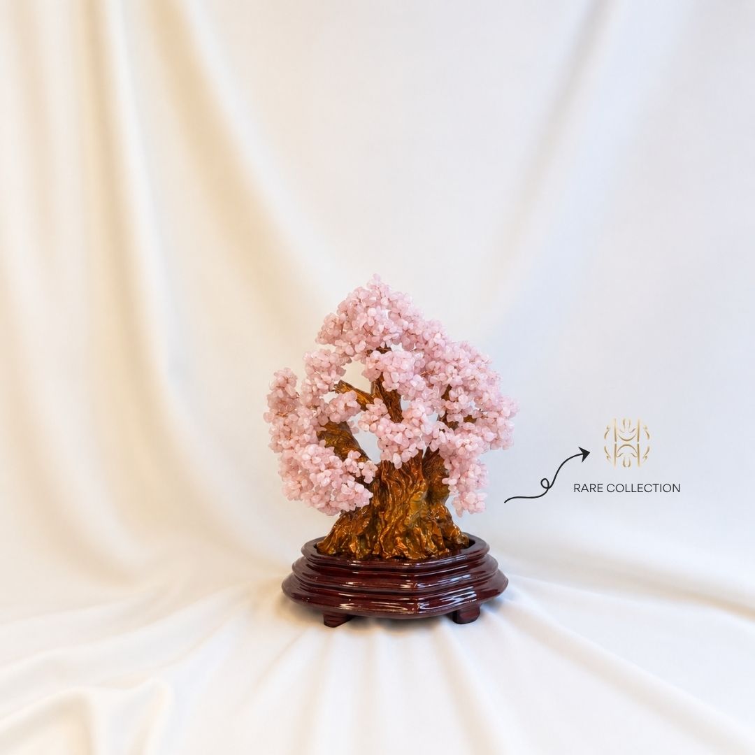 Rose Quartz Wishing Tree