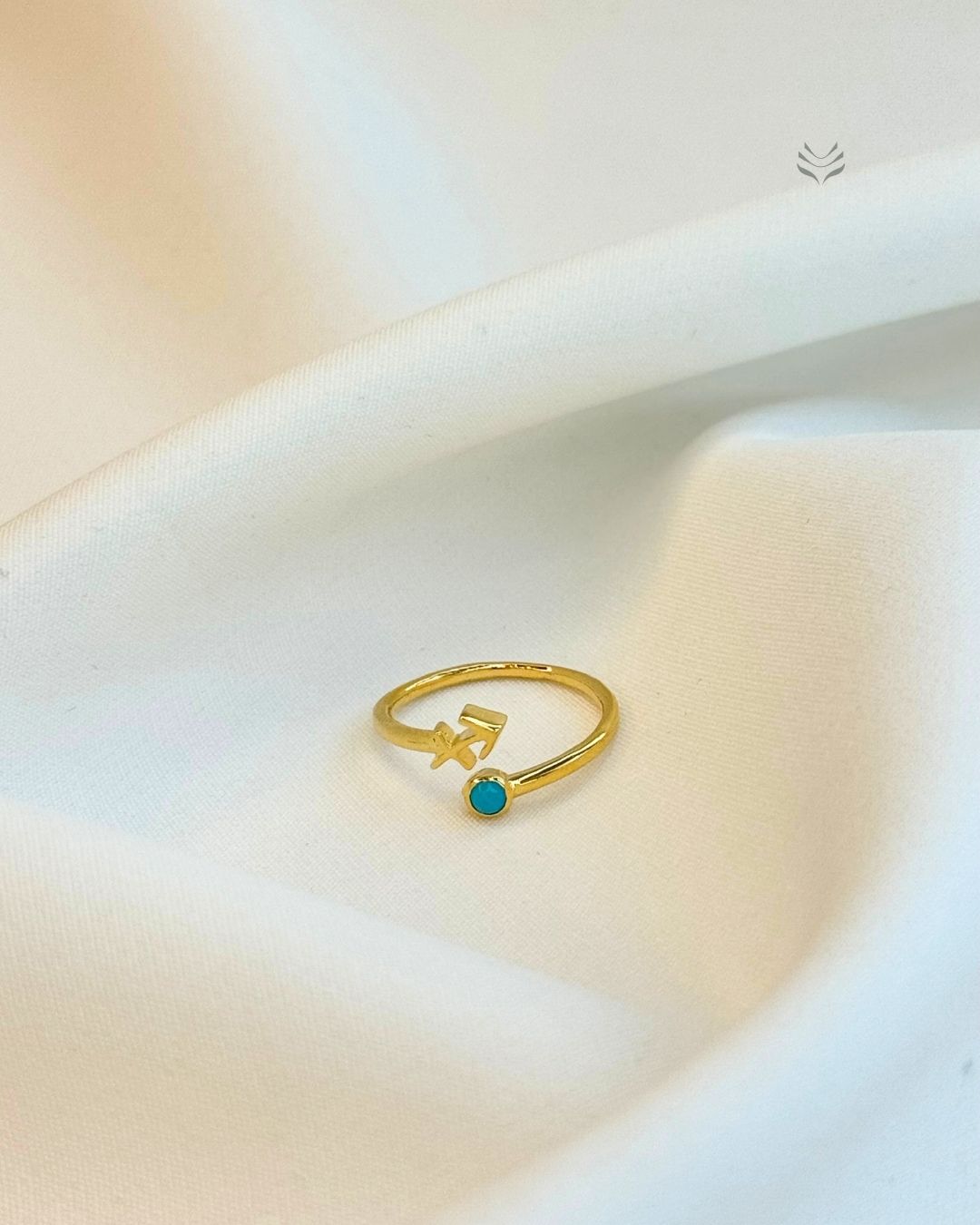 Sagittarius – Turquoise Zodiac Ring